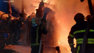 Hạ tầng điện Kiev hư hại sau đòn tập kích của Nga