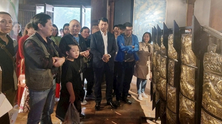 Chiêm ngưỡng hình bóng Kinh thành Thăng Long qua các tác phẩm sắp đặt độc đáo