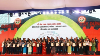 Tôn vinh 173 sản phẩm công nghiệp nông thôn tiêu biểu cấp quốc gia năm 2023