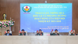 Đại hội thành lập Hiệp hội thể thao CAND Việt Nam