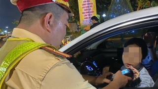 Công an TP Quy Nhơn tăng cường xử lý "ma men" lái xe