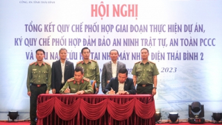 Giữ vững an ninh, an toàn cho Nhà máy Nhiệt điện Thái Bình 2