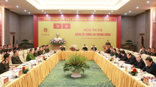 Tổng Bí thư Nguyễn Phú Trọng dự, chỉ đạo Hội nghị Đảng uỷ Công an Trung ương