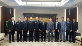 Tăng cường quan hệ hợp tác giữa Công an Khánh Hoà với Công an Chiết Giang (Trung Quốc)