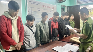 Khởi tố 13 đối tượng đua xe trái phép, gây rối trật tự công cộng trên QL1A