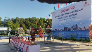 Ngay sau lễ động thổ, chính quyền cảnh báo dấu hiệu vi phạm của dự án Phú Mỹ Pearl Central