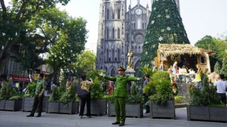 Đảm bảo an ninh, trật tự lễ Giáng sinh an lành