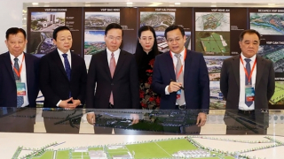 Chủ tịch nước Võ Văn Thưởng dự Lễ Kỷ niệm 10 năm VSIP Quảng Ngãi