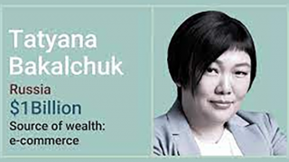 Nữ tỉ phú gốc Á đầu tiên ở Liên bang Nga