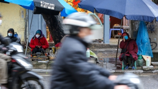 Hà Nội và các tỉnh thành miền Bắc rét đậm, Trung Bộ mưa lớn nhiều nơi