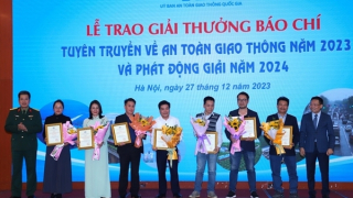 Báo CAND đoạt 2 giải Báo chí tuyên truyền về An toàn giao thông năm 2023
