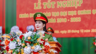 Những chia sẻ của nữ thủ khoa đầu ra Học viện CSND