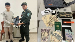 Nhận lại hơn 800 ngàn yên Nhật để quên ở sân bay