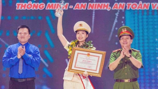 Nữ Đại úy Công an được tuyên dương "Công dân trẻ tiêu biểu TP Hồ Chí Minh"