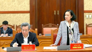 Thường trực Ban Bí thư Trương Thị Mai chủ trì giao ban công tác quý IV/2023