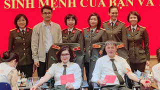 Cụm thi đua số 4 khối đoàn thể tham gia “Hiến máu cứu người - sinh mệnh của bạn và tôi”