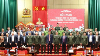 Công an Ninh Bình đạt hiệu quả rõ nét trên các mặt công tác