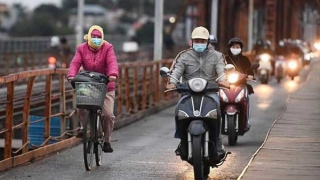 Không khí lạnh tăng cường, Bắc Bộ, Thanh Hóa và Nghệ An chuyển rét