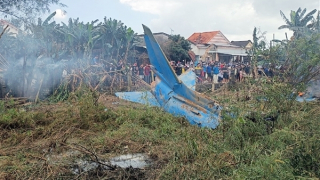 Vụ máy bay huấn luyện quân sự rơi ở Quảng Nam: Sức khỏe phi công đã ổn định