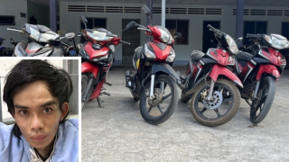 Cặp vợ chồng thực hiện hàng loạt vụ trộm xe máy