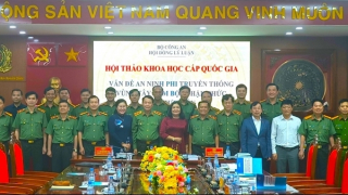 Nâng cao nhận thức về các thách thức an ninh phi truyền thống