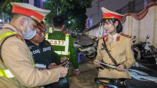 Công an Hà Nội xử lý hơn 73 nghìn tài xế vi phạm nồng độ cồn trong năm 2023