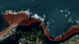 Diện tích Nhật Bản tăng lên sau động đất