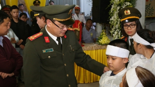 Tiếc thương một cán bộ Công an luôn gần dân, vì dân