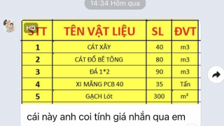 Cảnh báo thủ đoạn lừa đảo nhằm vào cửa hàng vật liệu xây dựng