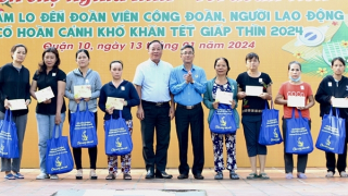 Chăm lo Tết cho người lao động, người nghèo