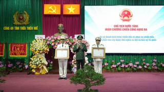 Giữ vững ANTT, phục vụ hiệu quả mục tiêu đưa Thừa Thiên Huế trở thành thành phố trực thuộc Trung ương