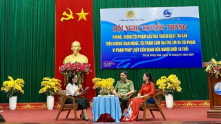 Công an - Hội Phụ nữ tỉnh Phú Yên truyền thông phòng, chống tội phạm