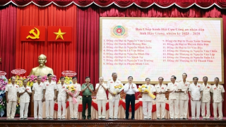 Thành lập Hội Cựu CAND tỉnh Hậu Giang