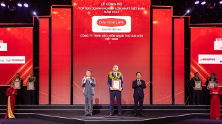 Dai-ichi Life Việt Nam vươn lên vị trí thứ 64 trong Top 500 Doanh nghiệp lớn nhất Việt Nam