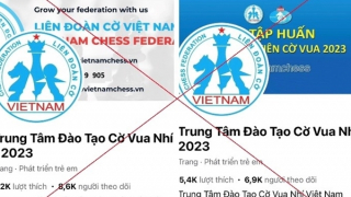 Cảnh báo fanpage giả mạo “Trung tâm Đào tạo Cờ vua nhí” để lừa đảo