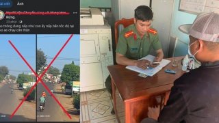 Xử lý người đàn ông lên mạng báo chốt CSGT