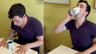 Người uống cà phê nhanh nhất