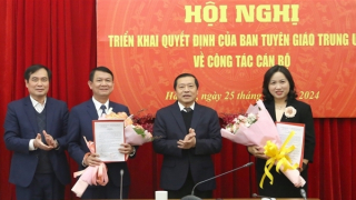 Ban Tuyên giáo Trung ương bổ nhiệm 2 lãnh đạo cơ quan báo chí