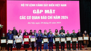 Báo CAND, Truyền hình ANTV được Bộ Tư lệnh Cảnh sát biển tặng bằng khen