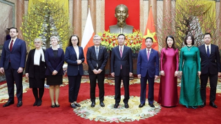 Chủ tịch nước Võ Văn Thưởng tiếp Đại sứ các nước trình Quốc thư và chào từ biệt