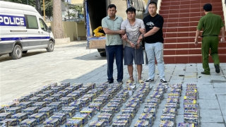 Triệt phá đường dây vận chuyển, buôn bán 1 tấn pháo nổ