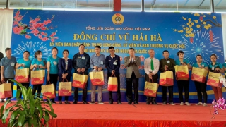 Quan tâm chăm lo đời sống công nhân dịp Tết Nguyên đán