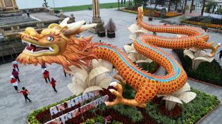 Độc đáo “song long chầu Nguyệt” ở xứ Huế