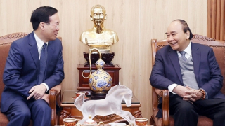 Chủ tịch nước Võ Văn Thưởng chúc Tết các đồng chí nguyên lãnh đạo Đảng, Nhà nước