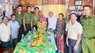 Chức sắc tôn giáo đồng hành cùng lực lượng Công an giữ bình yên địa bàn