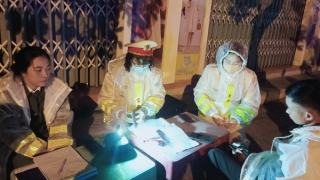 CSGT đón Tết ngoài đường đêm giao thừa