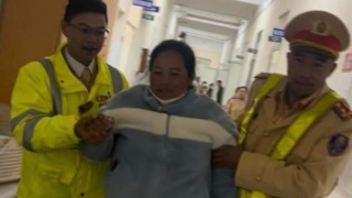 CSGT kịp thời đưa sản phụ chuyển dạ tới bệnh viện sinh con