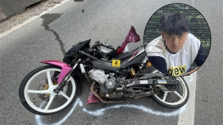 Không chấp hành hiệu lệnh, nam thanh niên tông xe máy vào CSGT