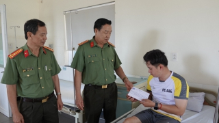 Chiến sĩ Công an hy sinh trên đường tuần tra