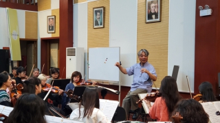 Hòa nhạc chào xuân 2024 chuẩn bị công diễn tại Nhà hát Hồ Gươm